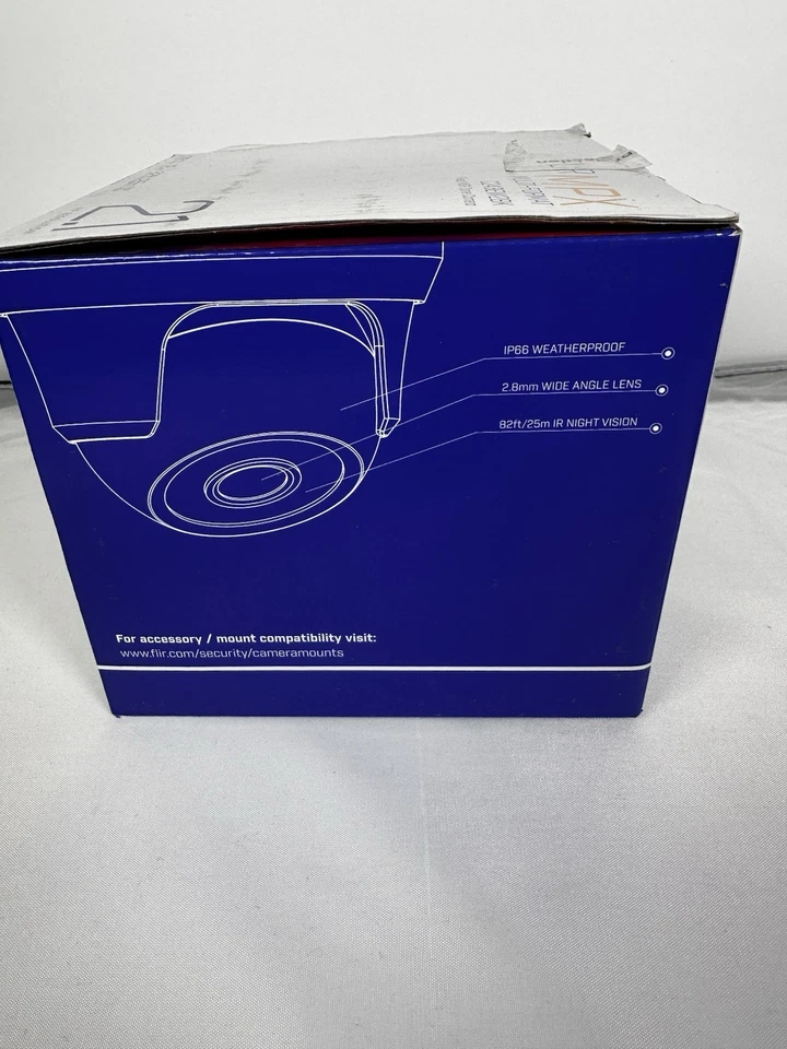 Cámara domo tecnología multiformato Flir mpx C243EW2BK 2.1 negra Foto 4 de 4