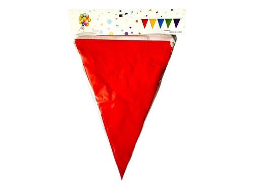 Festone 10 Metri Bandierine Rettangolari USA 20 Pezzi | PVC Resistente Per Esterni E Interni | Gagliardetti 30x20 Cm
