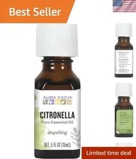 Aura Acacia Citronella Java Oil 0.5 oz - Pure, Natural Energy for Everyday Use