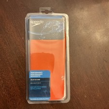 Speedo- Performance Adult Swim Cap Silicone - Orange