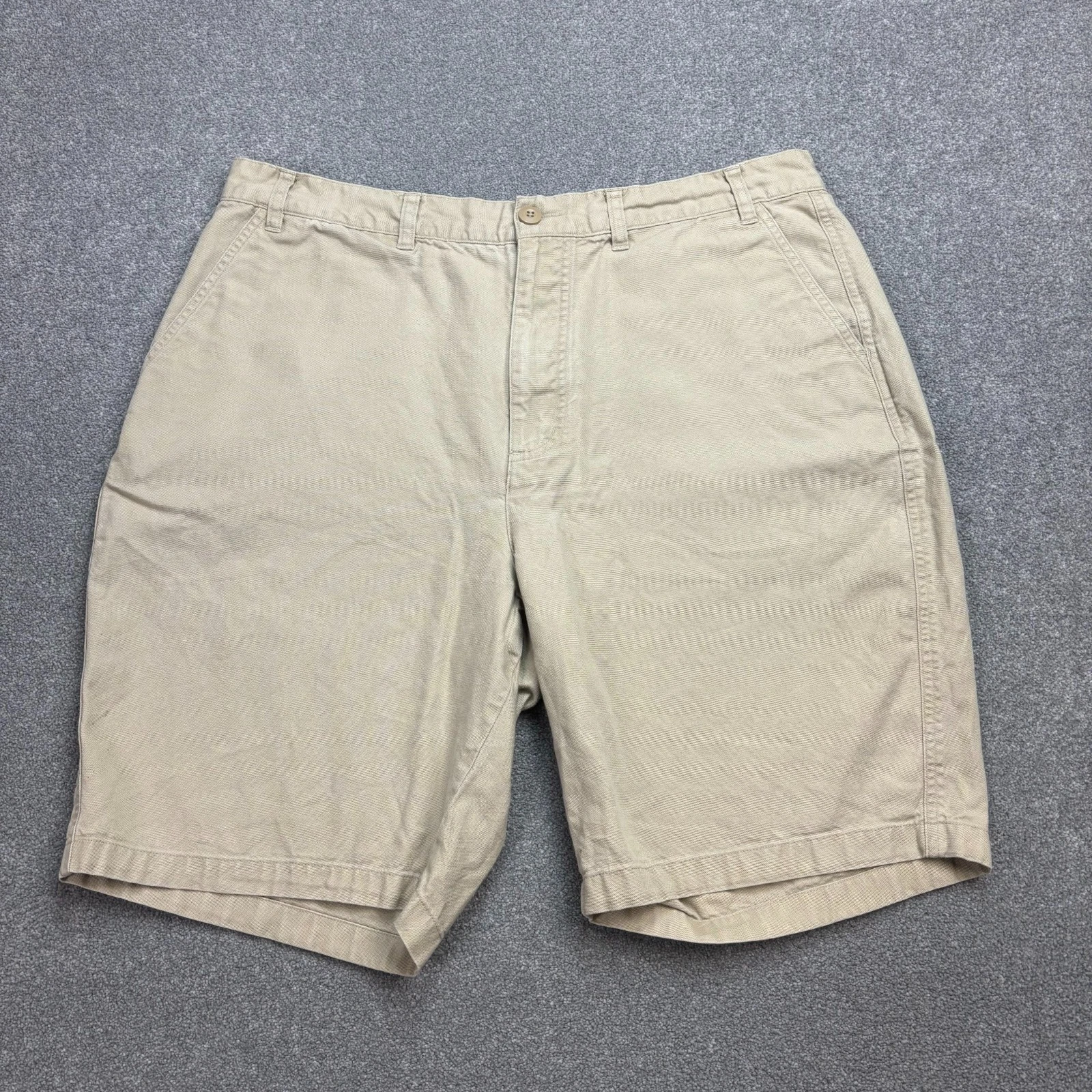 Patagonia Shorts Adult W36 Brown 9" Inseam Duck Canvas Hiking Trail Men*