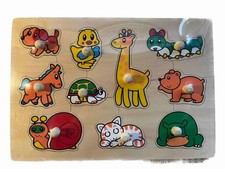 small foot - Setzpuzzle "Baby200" , 7119, Holz Steckpuzzle Puzzle