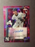 2025 Topps Chrome Will Warren Auto Magenta & Purple Lava Lamp Refractor /299
