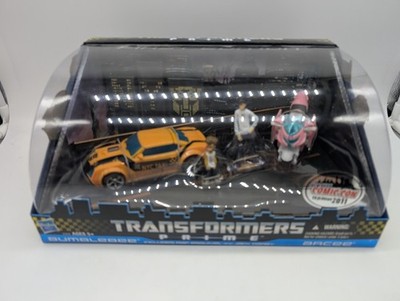 Transformers Prime First Edition Bumblebee Arcee NYCC 2011 Exclusive Set NIB!
