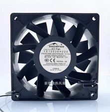 1PC 2-Wire EC Cooling Fan  YE12038H220 220V 12038 12CM