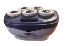 Conair Instant Heat Travel Hairsetter w/ 5 Jumbo Rollers, no clips. TESTED-WORKS