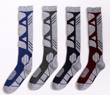 Knee High Winter Ski Socks Warm Breathable Sweat Wicking Mountaineering Soc KYMN