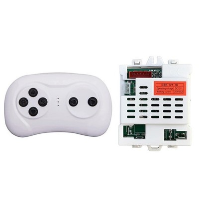 Fernbedienung CSR-12T-1B und Empfänger für 12V Kinder Elektro Mitfahrautos