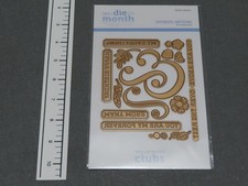 Spellbinders Small Die of The Month - Sentimental Ampersand DOM-JAN23