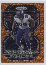 2021 Panini Prizm Orange Disco Prizm Danielle Hunter #130 11sd