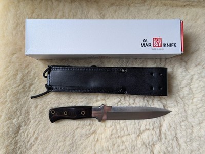 very beautiful Al-mar sere V 3005A GM ST serrated knife