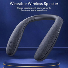 Neckband Bluetooth Speaker, Cordless Wearable...