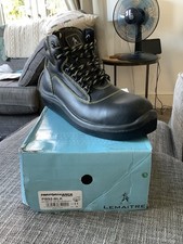 Lemaitre PB92 Black Safety Boots Size 11