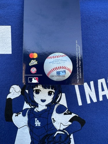 In Hand 2025 LA Dodgers Hololive Ina’nis X-Large T-Shirt - Bild 4 von 6