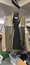 U-Haul Uniform Work Jacket w/ Reflective Stripes, Unisex 3XL Beige/Gray