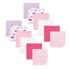 Unisex Baby Cotton Washcloths Girl Whale One Size Soft Infant Bathing Towel