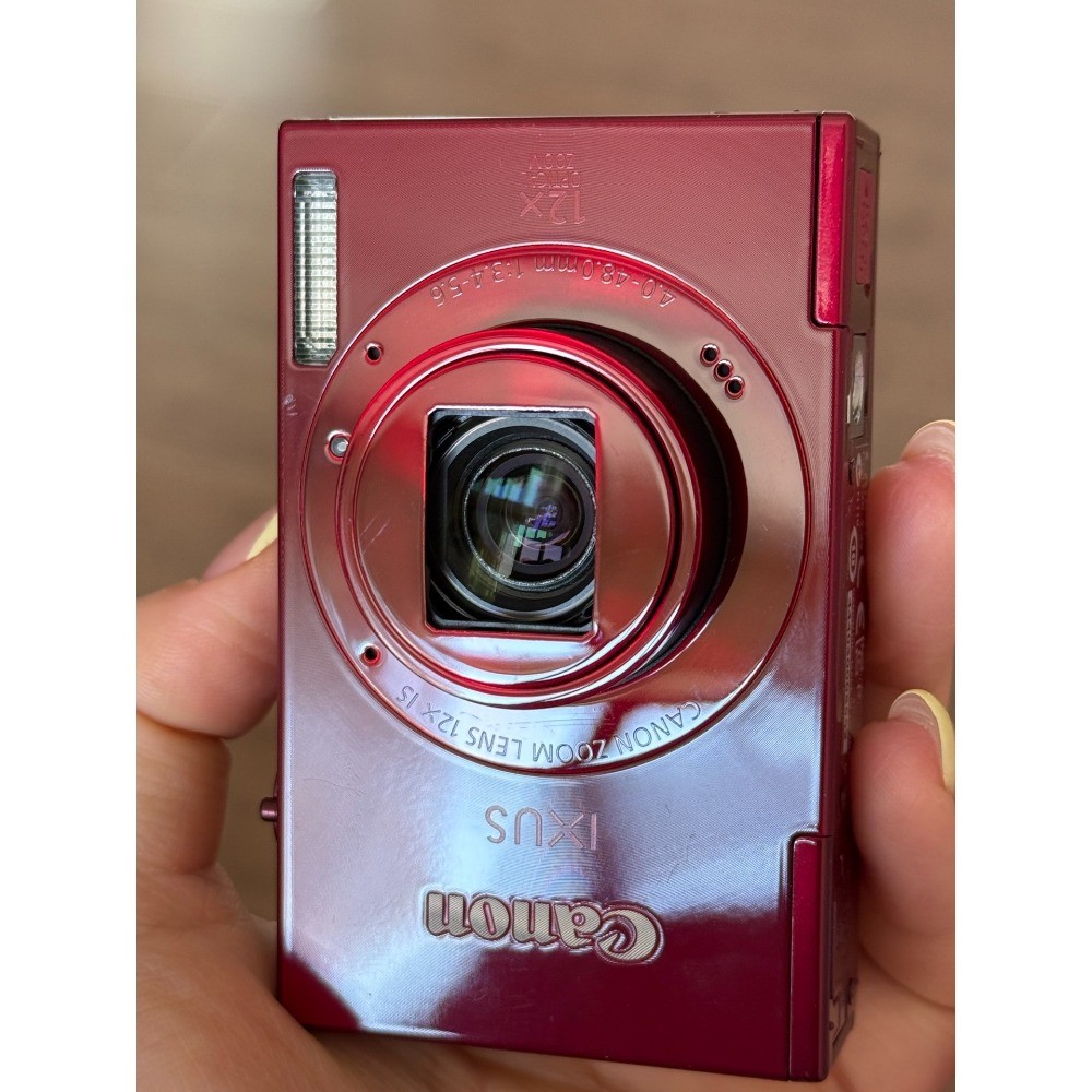 Canon IXUS 500 HS/ ELPH 520 HS/ IXY 3 Camera Red 10.1MP 12x Zoom