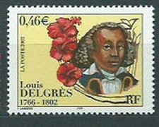 France - Courrier 2002 Yvert 3491 ** Mnh Louis Delgrés