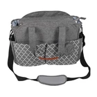 Diaper Bag Geometric Print Zipper Closure Tissue Paper Pocket Waterproof Tr Use√