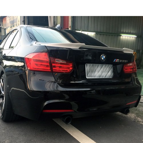 UNPAINTED ABS For BMW F30 F80 M3 V TYPE REAR TRUNK SPOILER M Sport 328i - Picture 10 of 10