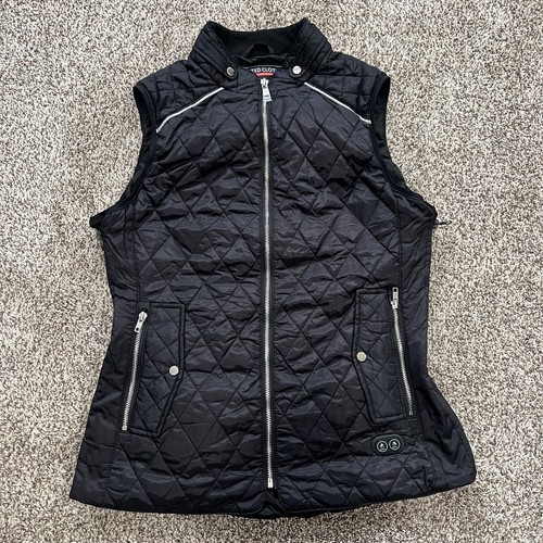 Heated Vest Women M with Rechargeable Battery Pack Black Slim Fit Heat Electric