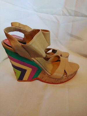 multi colored wedges