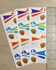 Mrs. Grossman’s Stickers - Baseball-3 Strips