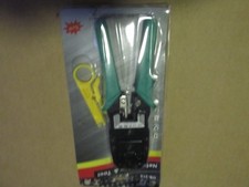 LOT OF 3 NETWORK CABLE CRIMPING TOOL AND CABLE STRIPPER
