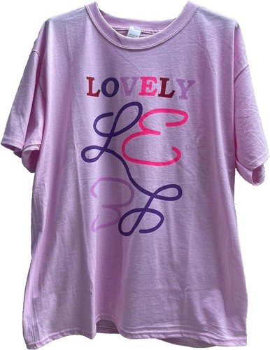 Ladies Short Sleeve Stretchy Oversized Lovely Slogan Print Party Wear TShirt Top - Picture 6 of 11