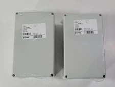 nVent Hoffman Lot Of (2) Q D3788 Q-20129PCD  Enclosure Gray   
