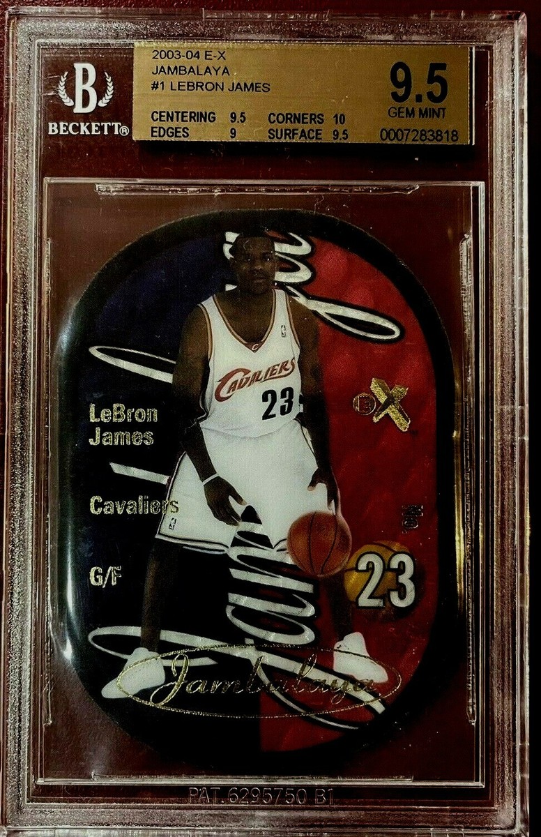 NBA 2003-04 E-X Rookie Lebron James