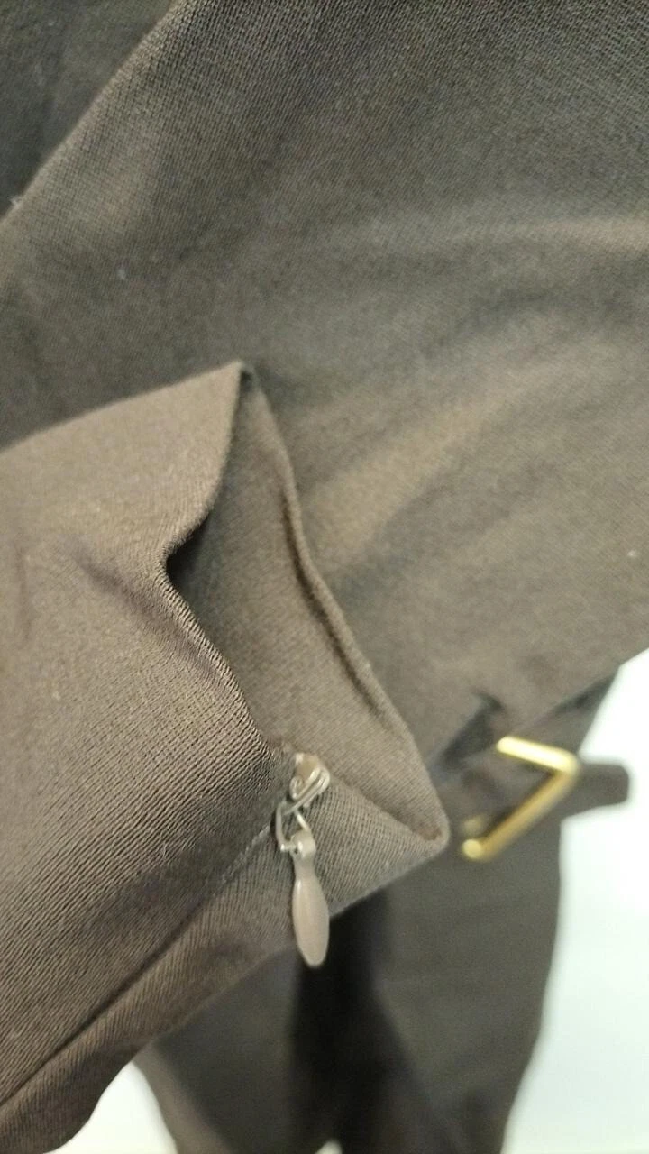 GUCCI Cappotto Lungo Rayon Collo Sartoriale Marrone Taglia 40 Donna Made in Italy Autentico