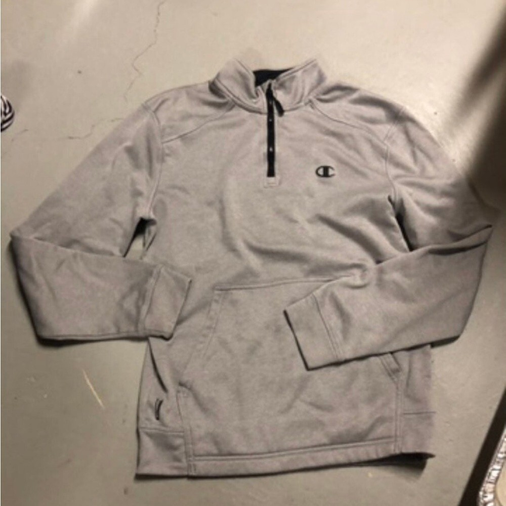 Champion Pullover Quarter Zip Performance Sweatsh… - image 1
