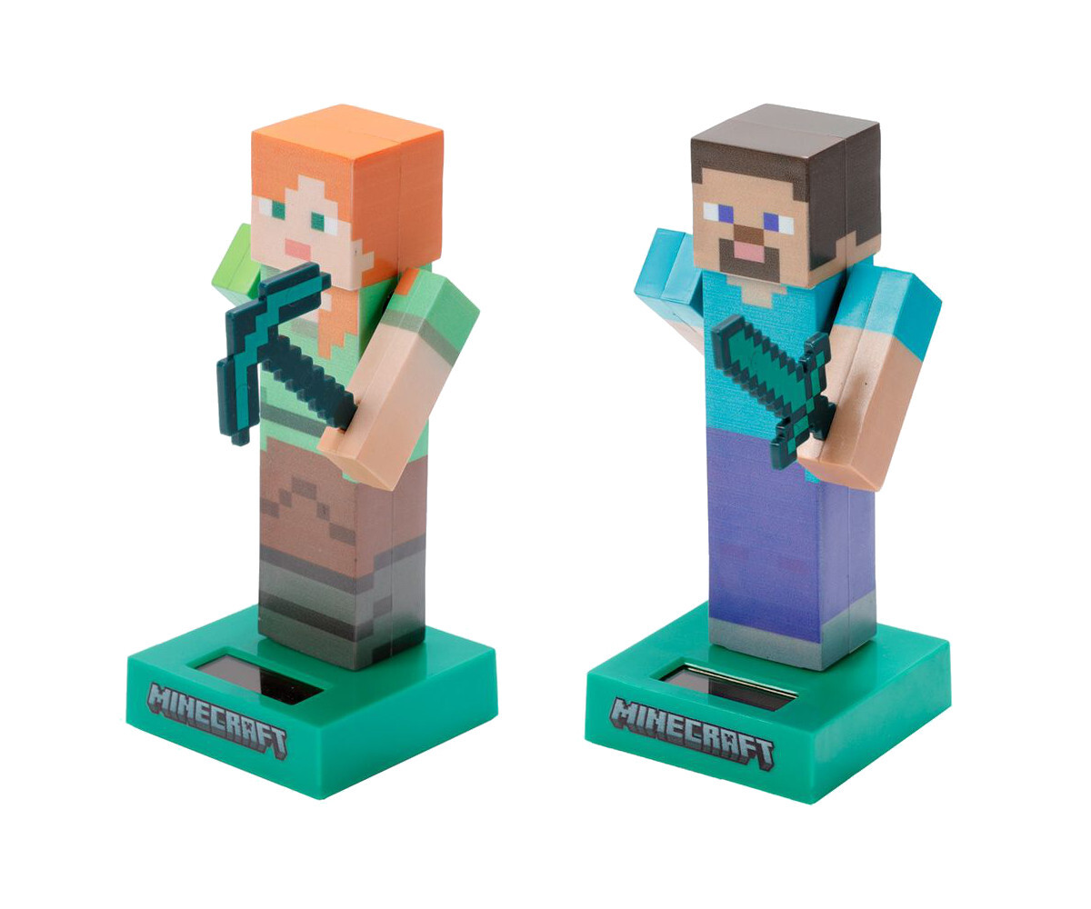 日本未発売 マイクラ Flippin フィギュア アレックス ウーパールーパー Minecraft Flippin Figure 2 Pack Alex & Axolotl : Amazon.sg: Toys