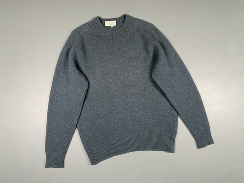 Men's Ermenegildo Zegna Crew Neck Pure Wool Sweater Jumper size 50 IV M/L VGC