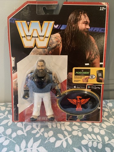 WWE BRAY WYATT Mattel Retro Series 6 Wrestling Fig...