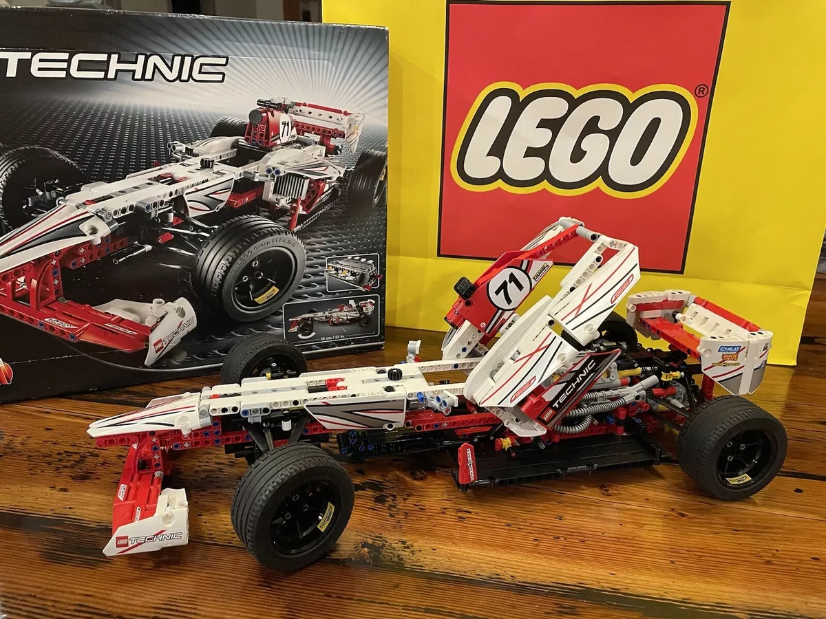 LEGO Technic 42000 Grand Prix Racer 100% COMPLETE w/ Instructions & Box, Retired