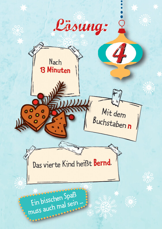 Thumbnail - Rätseladventskalender To Go, Laura Lamping
