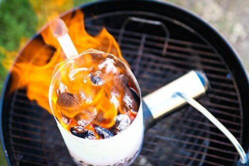 CHIMNEY of Insanity Charcoal Grill Starter BBQ Accessories Large BBQ DRAGON - Foto 5 di 9
