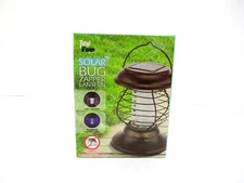 Total Vision Solar Bug Zapper and LED Lantern