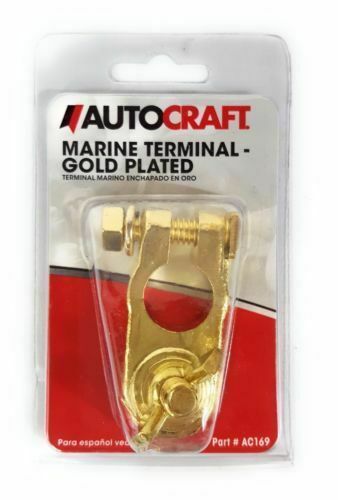 Autocraft Marine Battery Terminal, Gold Plated AC169 - Foto 1 di 2