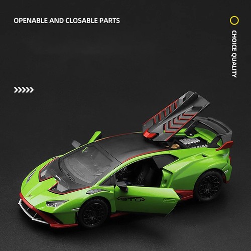 1:32 Lamborghini Huracan STO Supercar Alloy Diecasts Toy Vehicles Toy Car Model - Picture 3 of 19