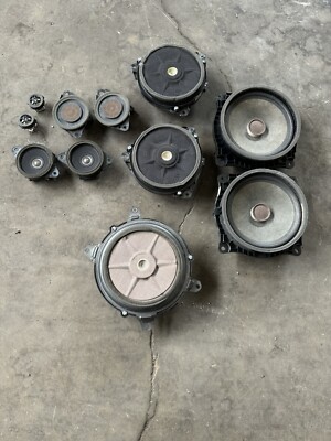 19 LEXUS IS350 MARK LEVINSON SPEAKER SET PAIR