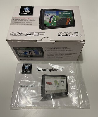 Rand McNally Road Explorer 5 GPS 5  Screen Lifetime Maps