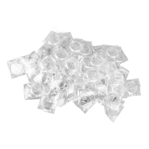 50Pcs 3.8cm Acrylic Badge Picture Photo Button Pins For Craft Accessories YEK - Picture 2 of 22