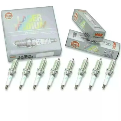 8 pc NGK 91874 SIZKBR8B8HG Laser Iridium Spark Plugs for