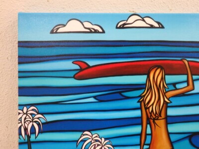 Heather Brown SURF STROLL AP 2/10 2012 Giclee Canvas Print | eBay