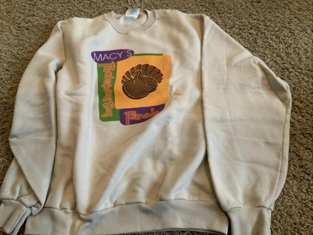 Vintage Macy s Thanksgiving Day Parade Medium Sweatshirt Mike