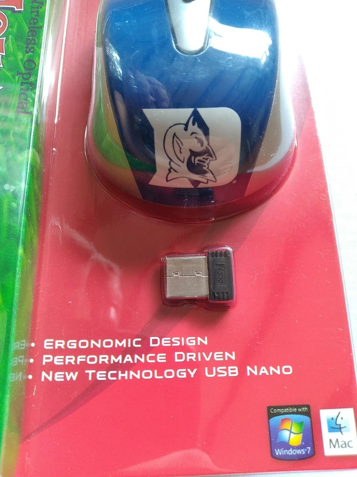 Duke University Wireless Optical Mouse 2.4G Windows / Mac College NCAA - Image 4 of 4