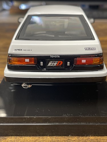 New w/o box Jada Toys Toyota Trueno AE86 Initial D Takumi Diecast 90012 1:24 - Picture 8 of 13